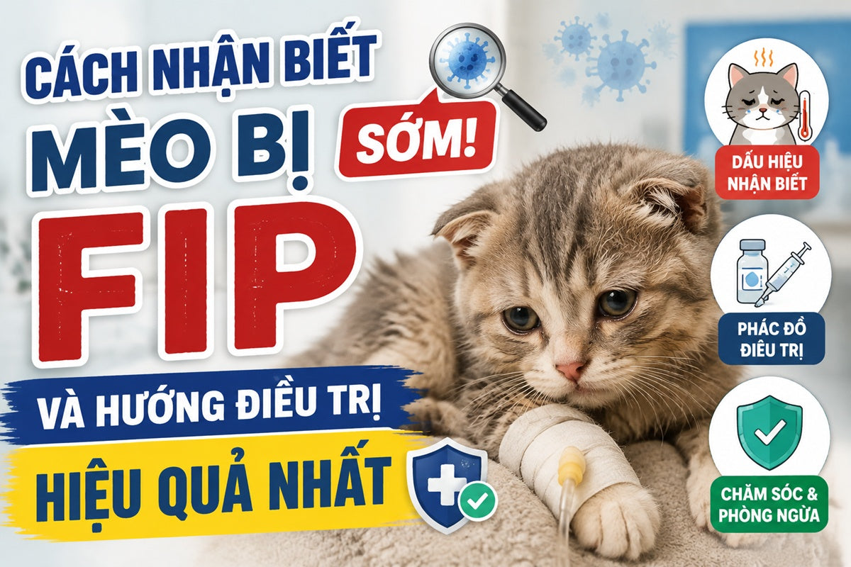 Cách Nhận Biết Mèo Bị FIP Sớm Và Hướng Điều Trị Hiệu Quả Nhất