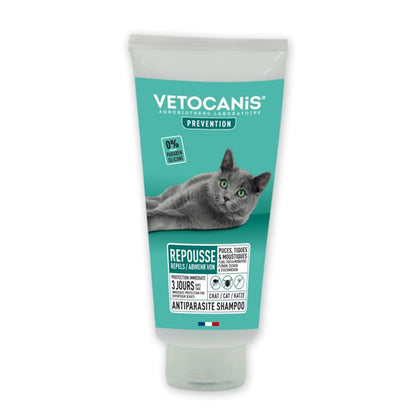 Vetocanis Preventis Anti-Flea Anti-Tick Anti-Mosquito Repellent Shampoo for Cats
