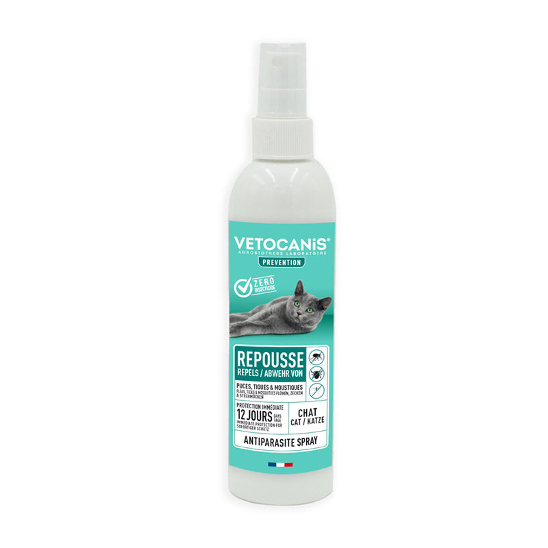 Vetocanis Preventis Anti-Flea Anti-Tick Anti-Mosquito Repellent Spray for Cats