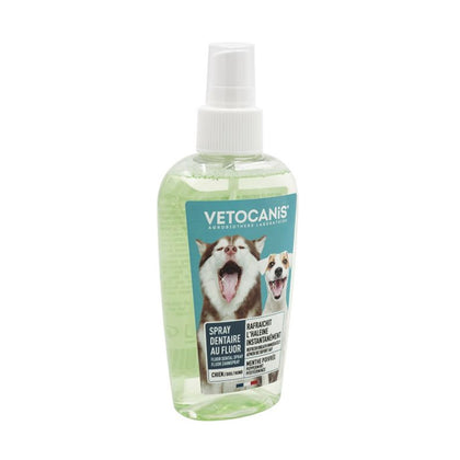 Vetocanis Anti-Tartar Dental Spray with Fluoride for Dogs