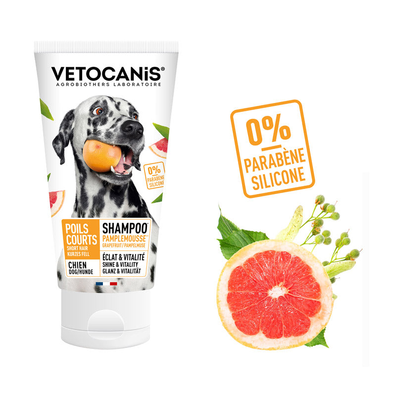 Vetocanis Frequent-Use Shampoo for Dogs, with Aloe VeraShampoo for Short or Very Short Hair for Dogs