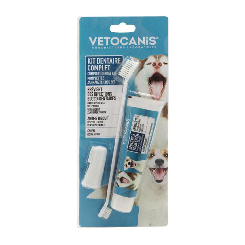 Vetocanis Hygiene Plak Fighter Dog Dental Kit