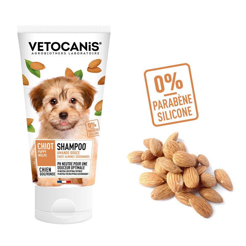 Vetocanis Shampoo for Puppies, Sweet Almond Extract