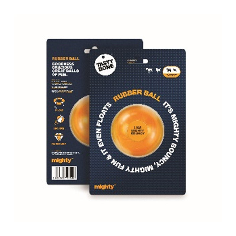 Tastybone Rubber Ball Mighty Rubber for Toy-Small Dog